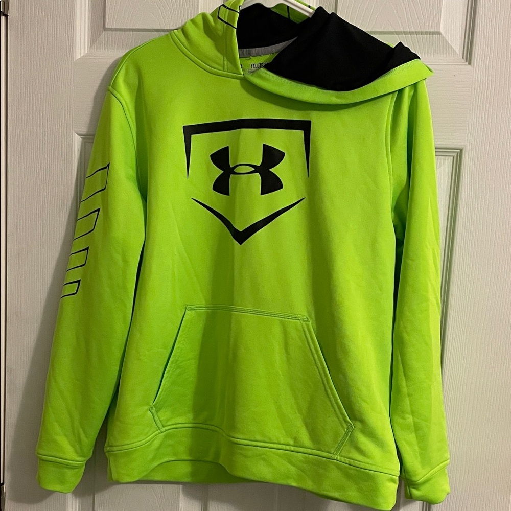 Under Armour Bright Green Pullover Hoodie